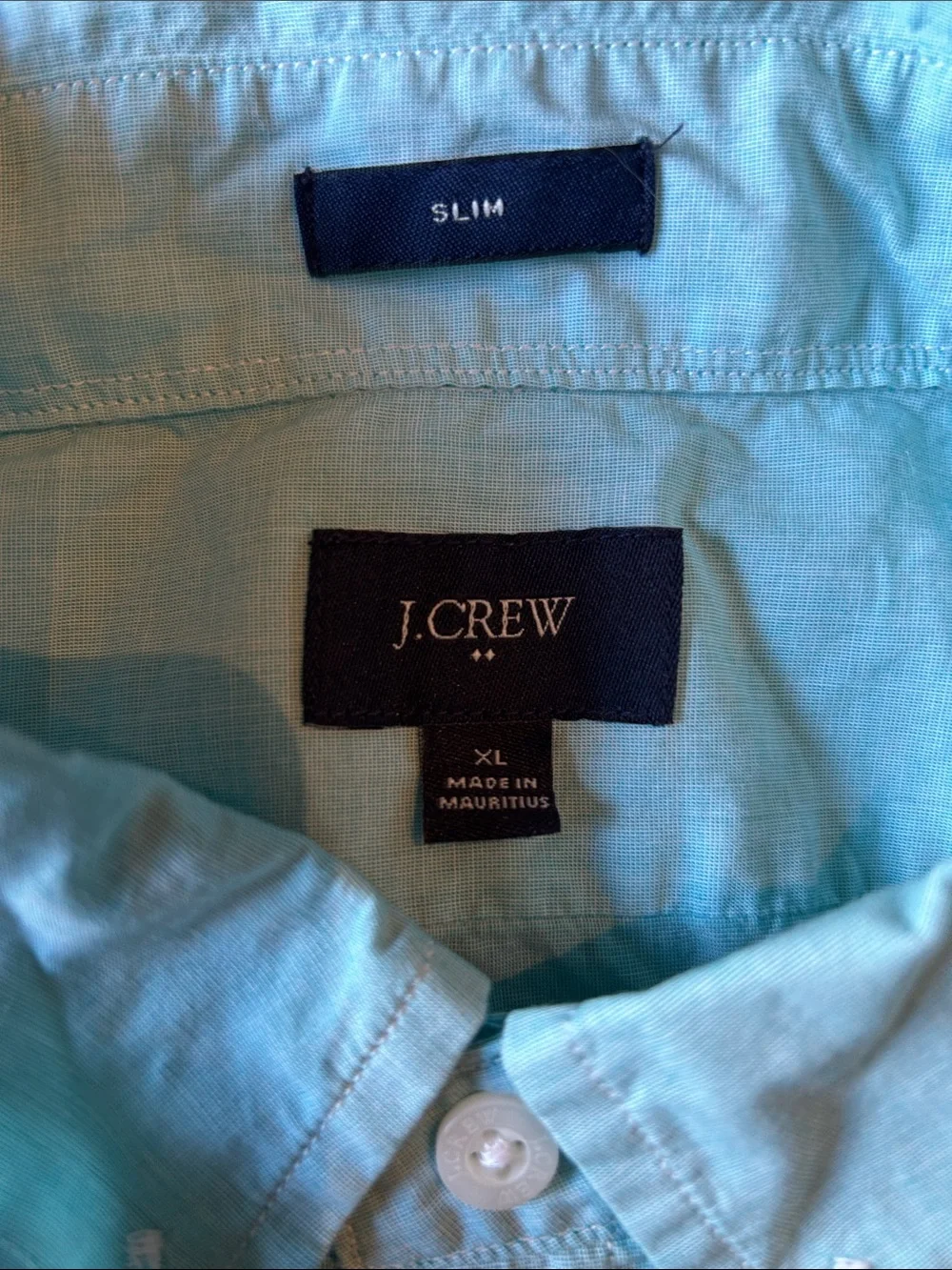J. Crew Men's Slim Fit 100% Cotton Button-Down Dress Shirt